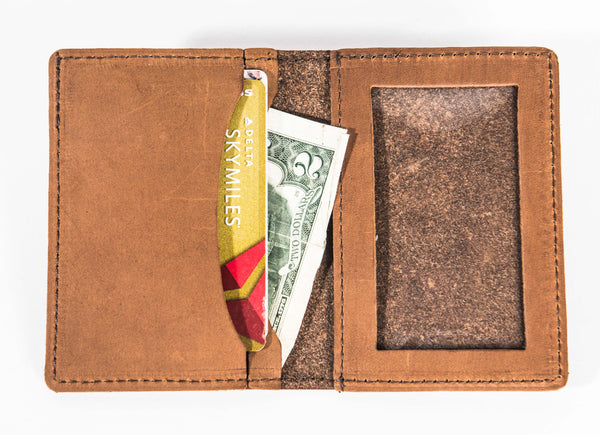 『Hollywood Wallet BROWN』 Harley-Davidson® Women's Classic Zip Around Leather Wallet w