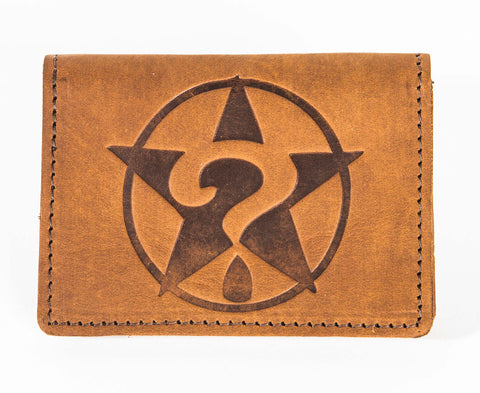 Brown Leather Pocket Wallet