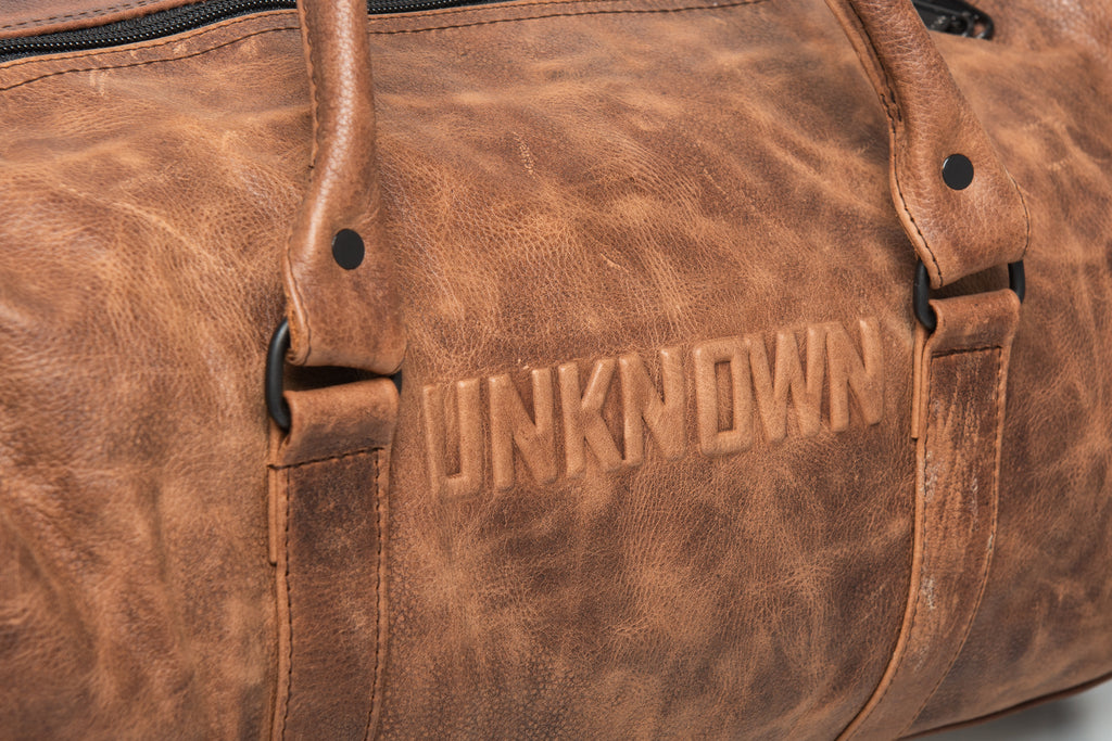 Brown Leather Money Bag