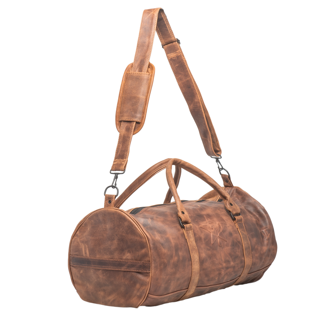 Brown Leather Money Bag