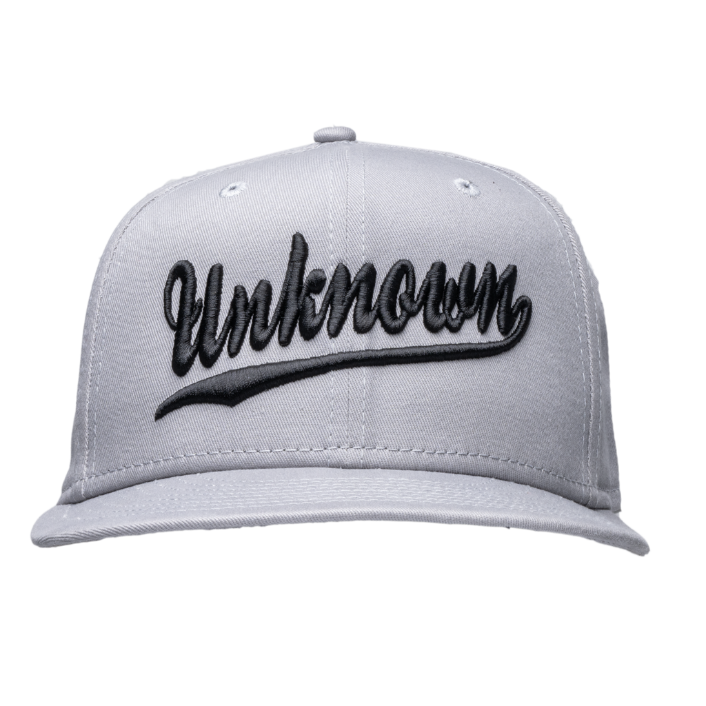 Original Grey New Era Hat – UNKNOWN Industries