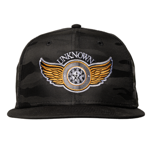 Black Camo New Era Unknown Hat