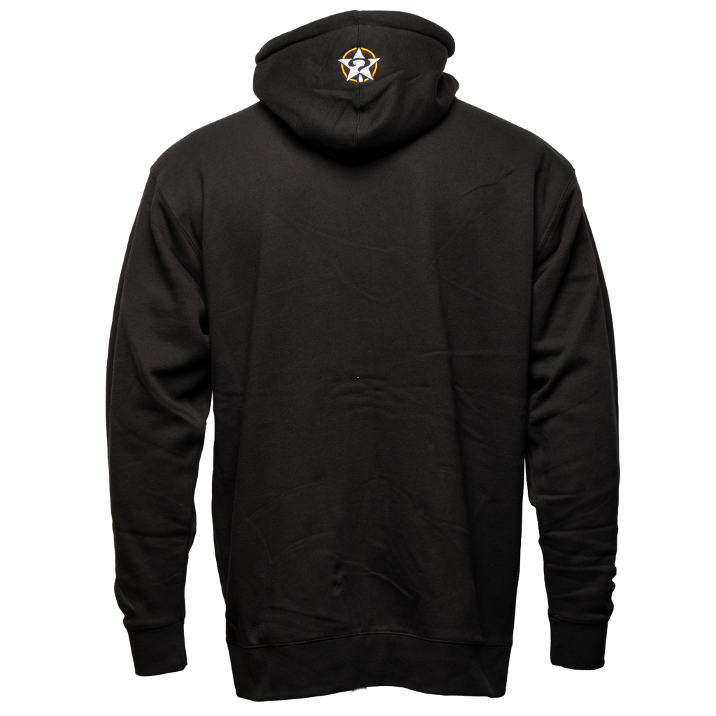 Stamped Zip Up Hoodie