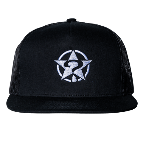 Circle star Black/White Hat