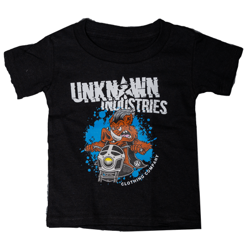 Wild Ride Black Toddler T-Shirt