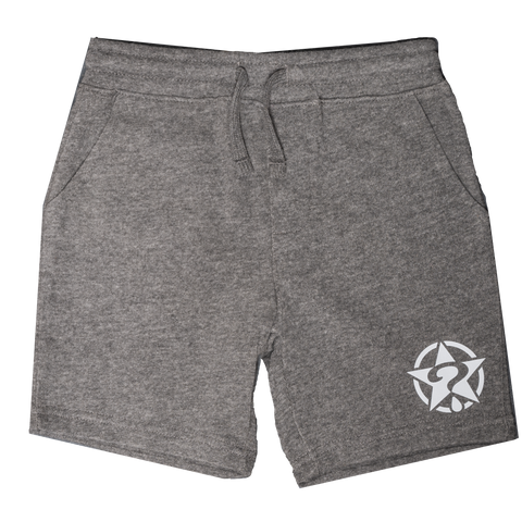 Grey Circle Star Toddler shorts