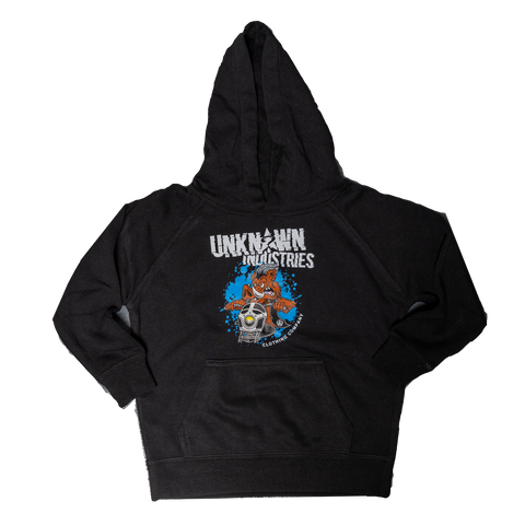 Wild Ride Black Toddler Hoodie