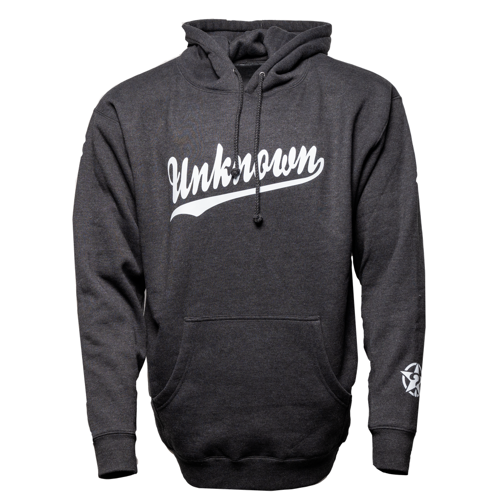 Original Charcoal Unknown Hoodie – UNKNOWN Industries Original Charcoal Unknown Hoodie – UNKNOWN Industries