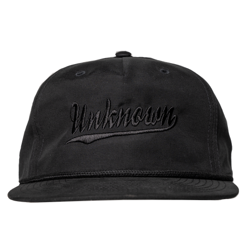 Black/Black Rope Hat