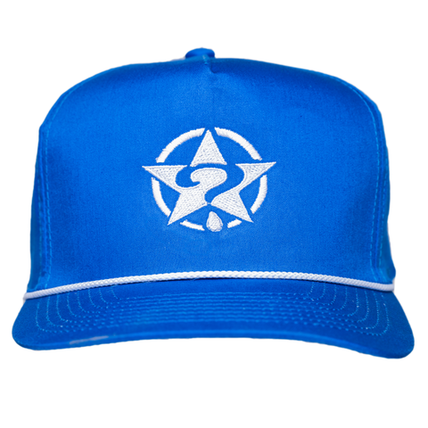 Circle Star Blue Rope Hat