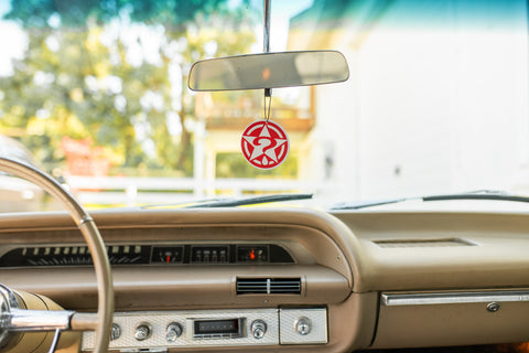 Unknown Red Circle Freshener (cherry)