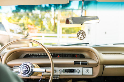 Unknown Black Circle Freshener (black ice)