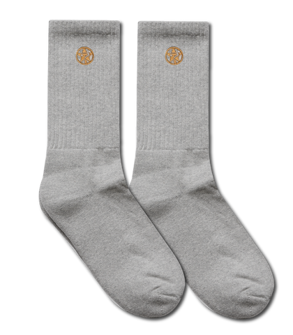 Style Sock - Grey/Gold