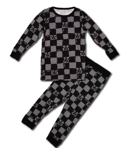 Checkered Flag Pajama Set
