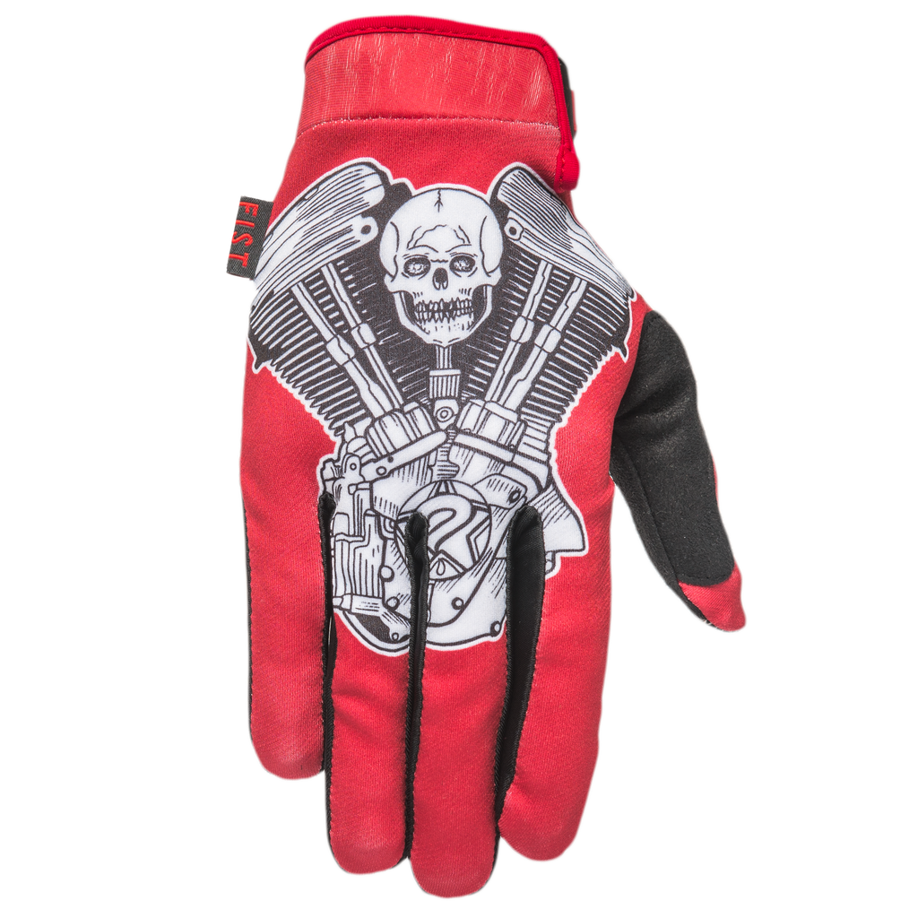 Red "MOTOR" Glove