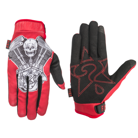 Red "MOTOR" Glove