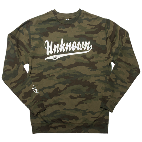 Camo Crew Sweatshirt