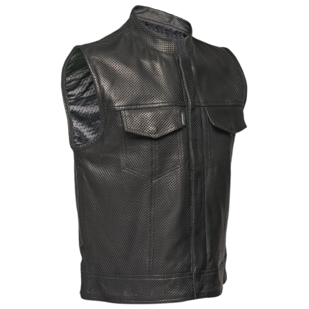 96SS UNDERCOVER ドクロ期 LEATHER VEST Perforated Leather 96SS UNDERCOVER ドクロ期 LEATHER VEST Perforated Leather