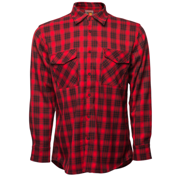Red Frankenstein Flannel – UNKNOWN Industries
