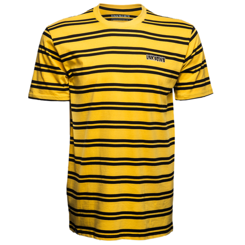 UNKNOWN Yellow Stripe T-Shirt