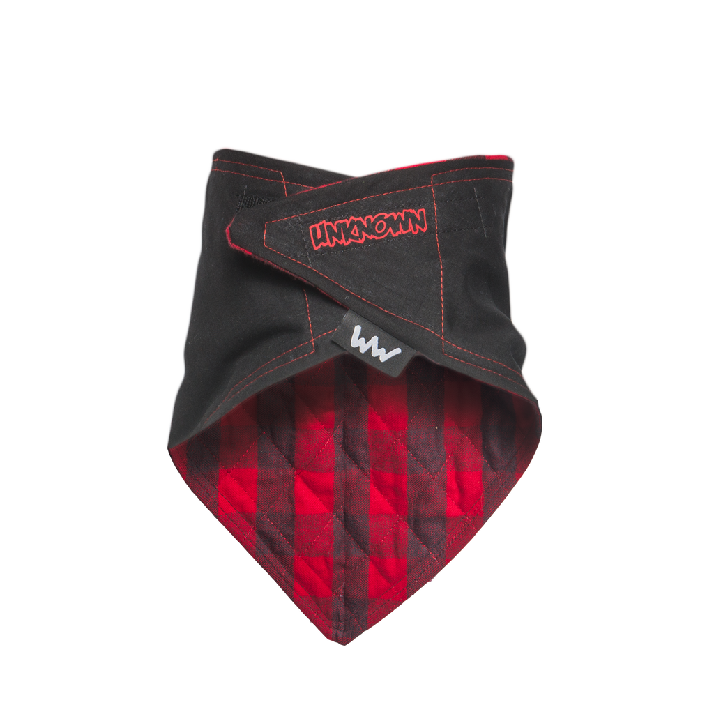 Black/Plaid Facemask