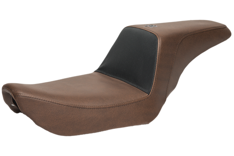 96-03 Dyna Brown Smooth Seat