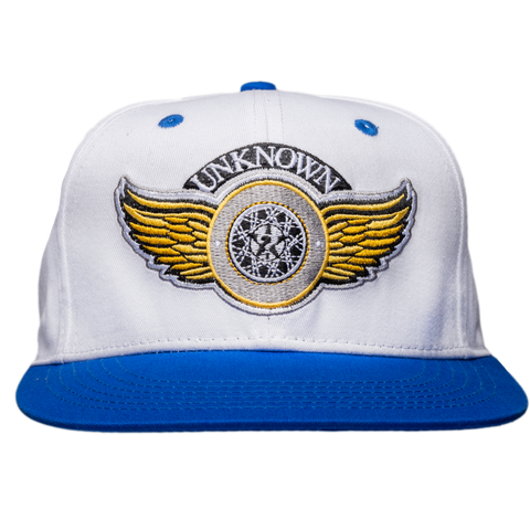 Wing Wheel White Hat