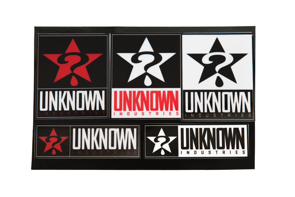 4 x 6 unknown sticker kit
