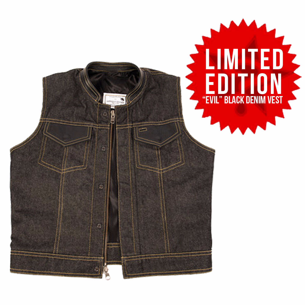 Black Edition | Denim Series Limited – Seven Industries - Vest EVIL\