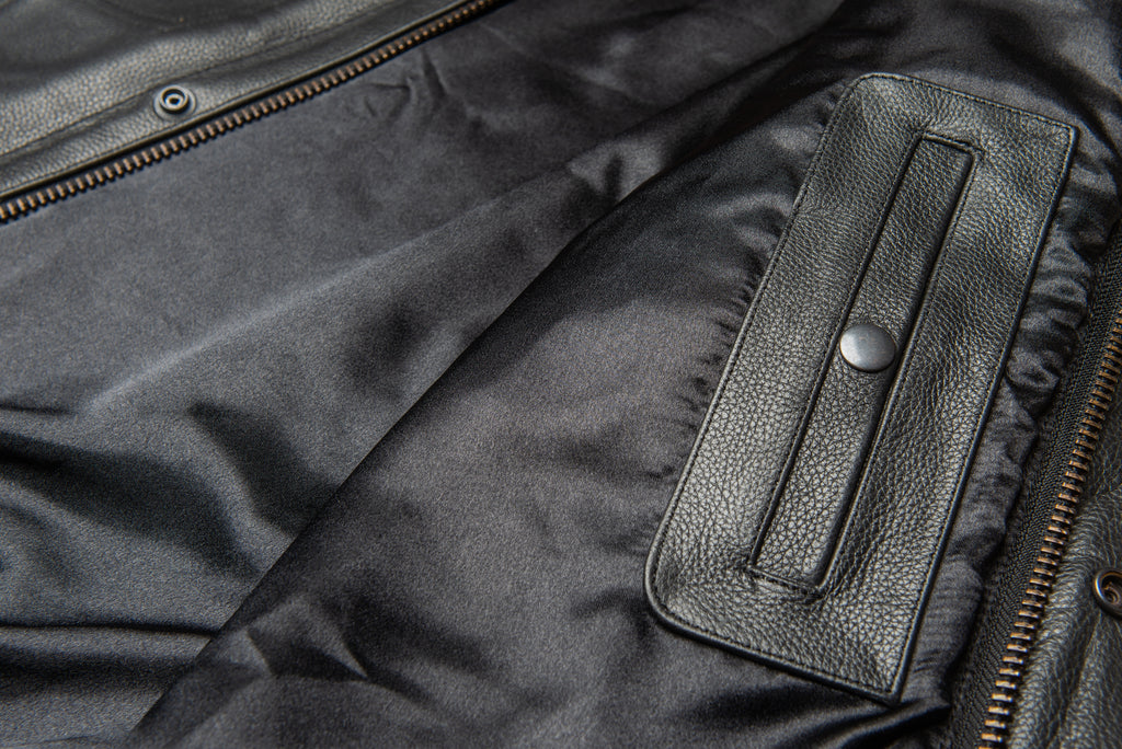 Easy Rider Black Leather Vest – UNKNOWN Industries