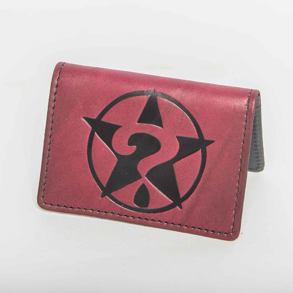 Ox Blood Leather Pocket Wallet