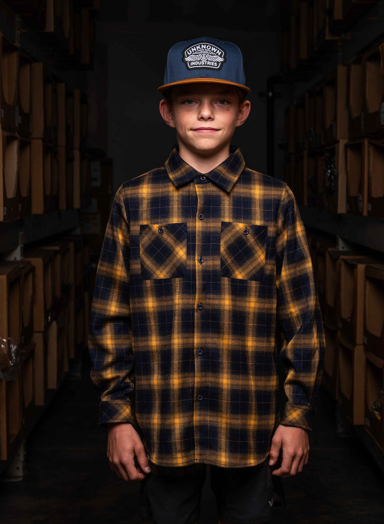 Youth Royal Flannel