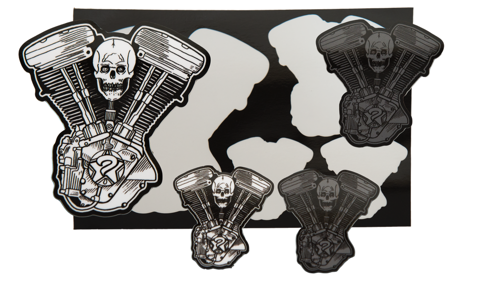4 x 6 Motor sticker kit – UNKNOWN Industries